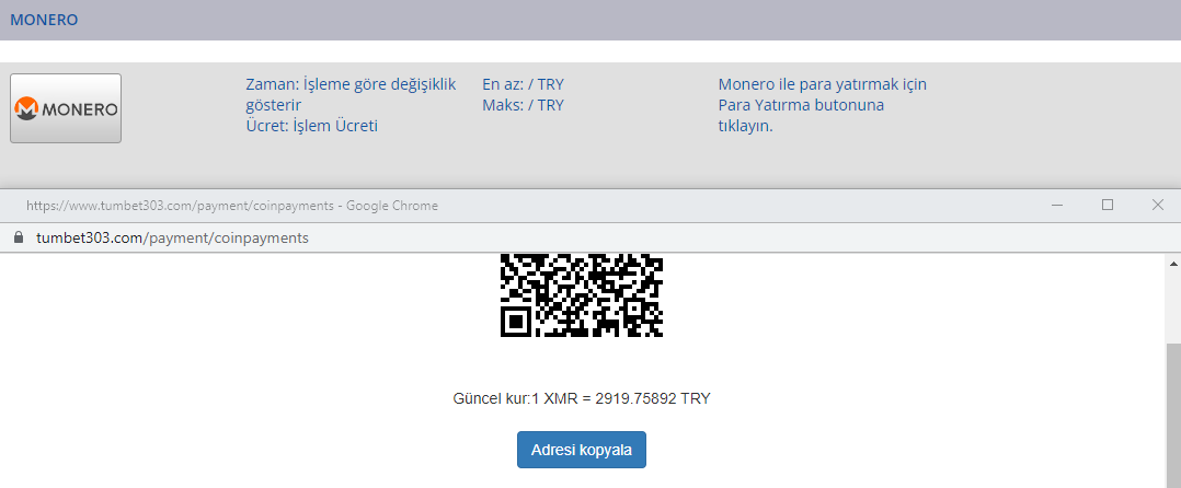 Monero İle Para Yatırılan Bahis Siteleri