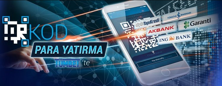 Tümbet Güvenli QR Kod İLe %100 Para Yatırma Bonusu